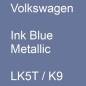 Preview: Volkswagen, Ink Blue Metallic, LK5T / K9.